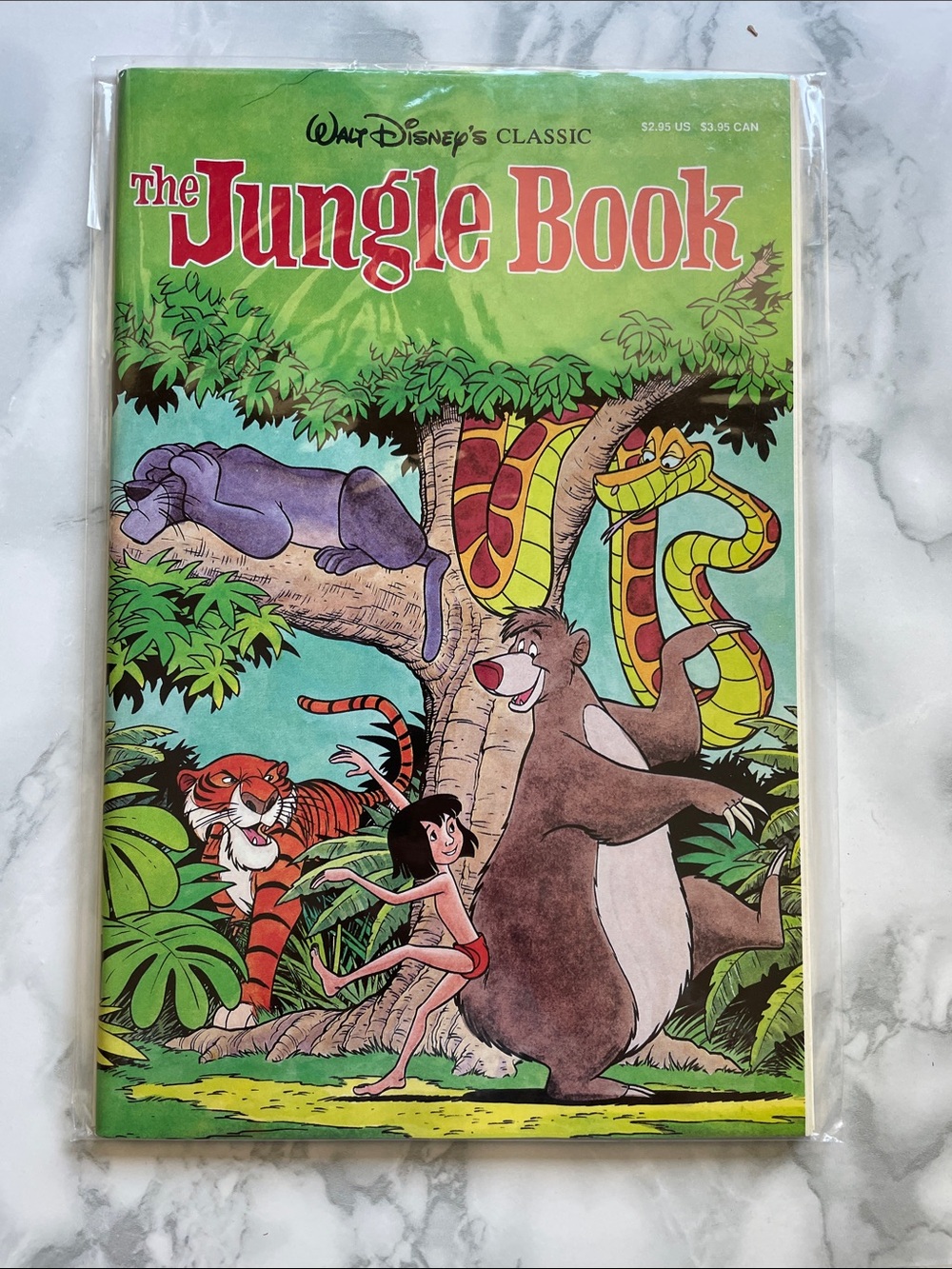 Walt Disney's Classic: The Jungle Book - Jan. 1990 Vintage Comic